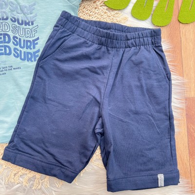 Conj. Camiseta We Need Surf e Bermuda - Verde e Marinho